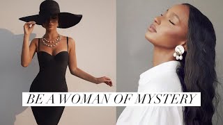 How To Be An Alluring and Mysterious Woman | Femininity & Elegance