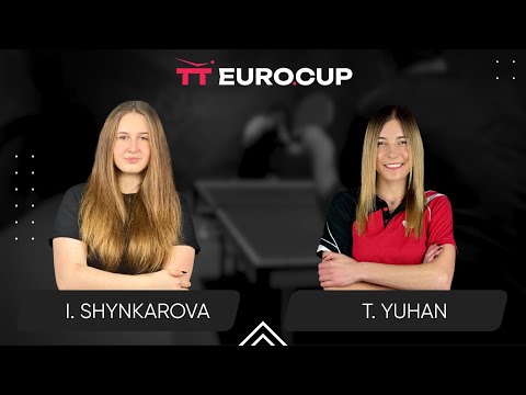 16:45 Iryna Shynkarova - Tetiana Yuhan 21.04.2025 TT Euro.Cup Women Ukraine Star. TABLE 4