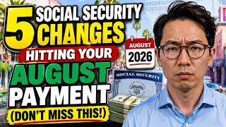 5 Social Security Changes Hitting Your August Payment (Don't Miss This!)