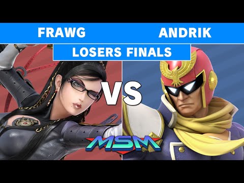 MSM Online 36 - Frawg (Bayonetta) Vs. Andrik (Captain Falcon) Losers Finals - Smash Ultimate