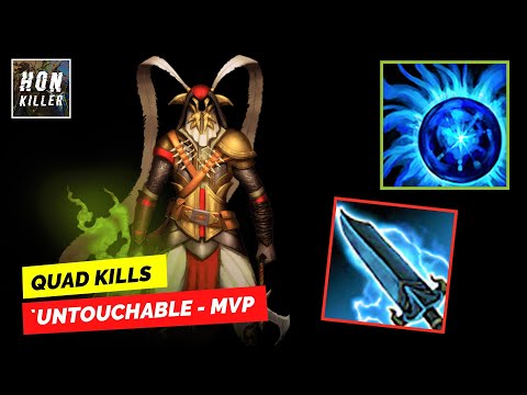 HoN Silhouette NULL STONE with NULLFIRE BLADE - MVP