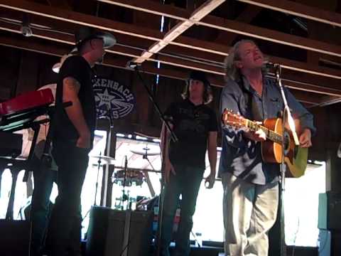 SAM BAKER with STONEHONEY - TRUALE - LUCKENBACH MUSIC ROAD RECORDS DAY 4-3-2011