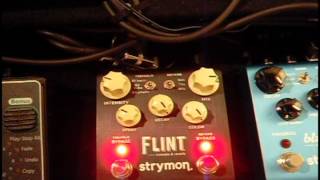 Strymon Flint 80s reverb max. decay sample in stereo (please read description)