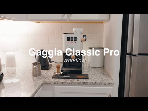 Gaggia Classic Pro Workflow - 1 Year In