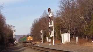 preview picture of video 'CSX Freight at Weston, New Jersey'