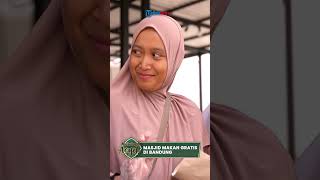 Masjid Makan-Makan Masjid Baitulhuda di Antapani Bagikan 400 Porsi Makanan Gratis Setiap Hari