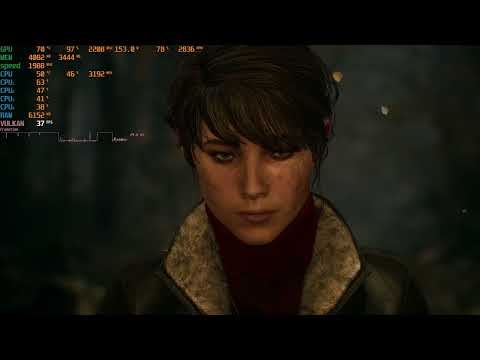 The Medium.   Intel Xeon X3480.  Dx11 Vs Dx12.  DXVK 2.3.