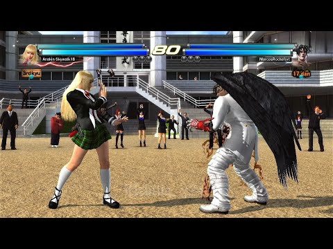 431_1 Lili y Alisa ( Uchiha x24 ) VS D Jin y A King (MarcosRochefort) - Tekken Tag 2 Online 04 2022