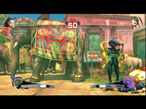 Super Street Fighter 4: HeyWarren (Rose) v Agent_X001 (Ibuki)