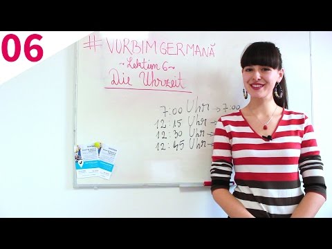 Germană pentru începători - Lecția 6: Ora [#vorbimgermana]