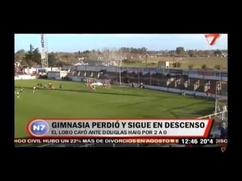 Douglas Haig 2 - Gimnasia (M) 0. Fecha 32. B Nacional 2015.