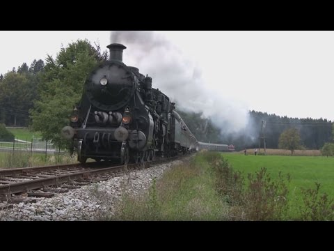 Dampflok 18 478 (bayer. S 3/6 3673) zwischen Ampflwang und Timelkam (OÖ) · 29. September 2012