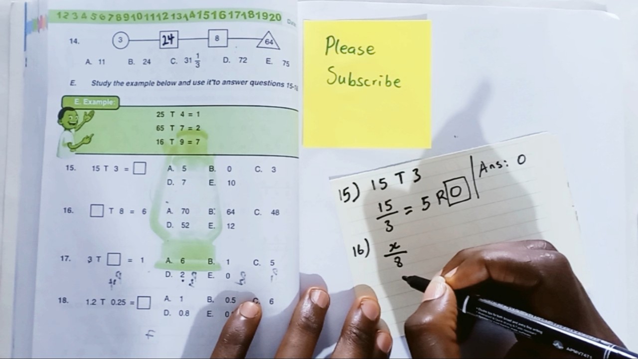 SOLVED! Test13e, page78, book6, Lantern quantitative reasoning