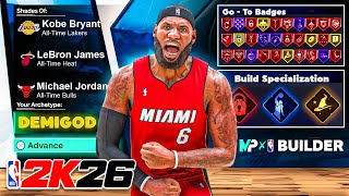 BEST 6'8 ISO GUARD BUILD in NBA 2K26 - BEST ALL AROUUND GUARD BUILD in NBA 2K26!