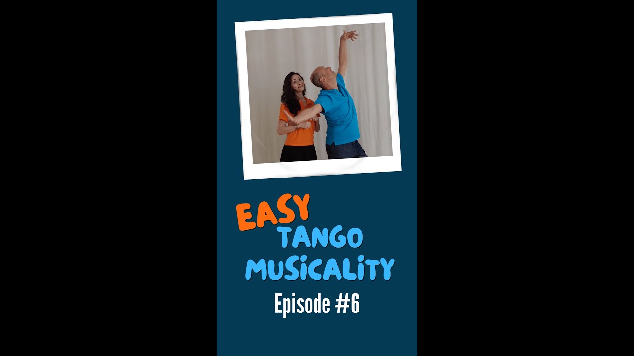 Easy Tango Musicality #6. Alternanza tra ritmo e melodia. #shorts