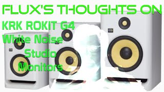 Video thumbnail for Flux thoughts: KRK Rokit Gen 4 8" White Noise edition by Ken Flux Pierce Fluxwithit