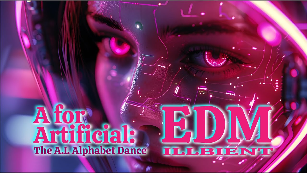 AI Generated Electronic Dance Music Masterpiece | EDM | A for Artificial: The A.I. Alphabet Dance