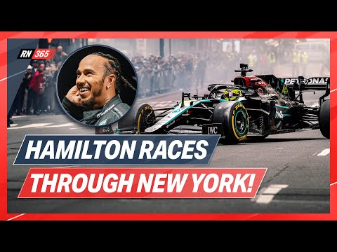 Lewis Hamilton en Nueva York