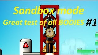 Learn to Fly 3 - Sandbox mode testing bodies part 1/3 (STEAM version)