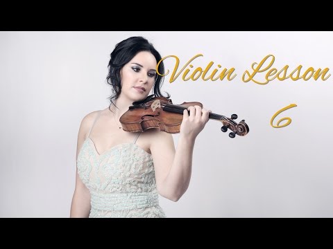 Learn the VIOLIN - Lesson 6/20 - Learning the 1st finger notes