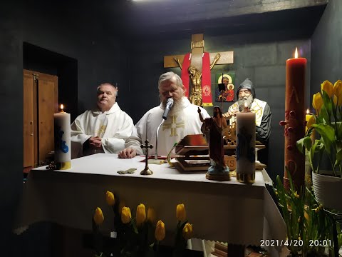 Charbel TV-Transmisja Mszy Świętej o godz. 18.00-Florencja 22.04.2021
