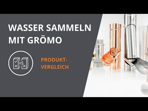 GRÖMO vergleicht Produkte zum Regenwassersammeln - du entscheidest!