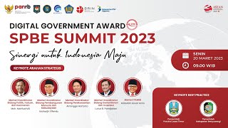 Digital Government Award SPBE Summit 2023