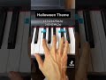 Halloween Theme easy piano tutorial!