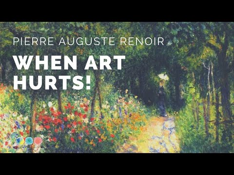When art hurts! Want to know the story of Pierre Auguste Renoir ?  | Citaliarestauro.com