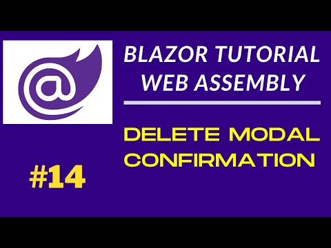 Blazor Delete Confirmation | Modal Confirmation