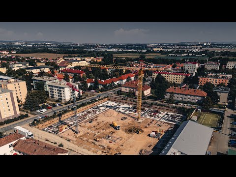Dodávky betonu pro stavbu bytového komplexu Rezidence Dios, Modřice u Brna | transbeton.cz