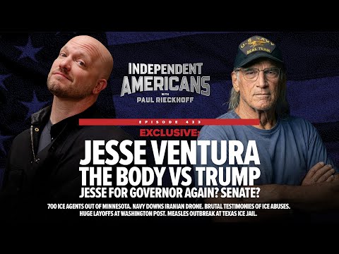 EXCLUSIVE: Jesse Ventura. The Body vs Trump. Jesse for Governor Again? Senate?