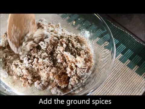 Bibikkan /   Coconut Crumble Cake  - Malini's Kitchen