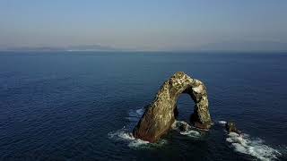 福岡県相島で空撮