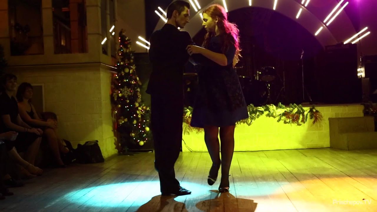 Vlada Zakharova and Andrey Makarov, 29.11.2013 Moscow, Russia, Prischepov Milonga "RadioCity", 1