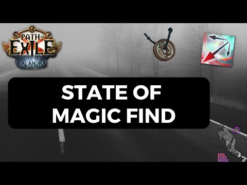 [PoE 3.19] Magic Find Tornado Shot Deadeye Guide - State of MF in Kalandra (80 Quant 600 Rarity)
