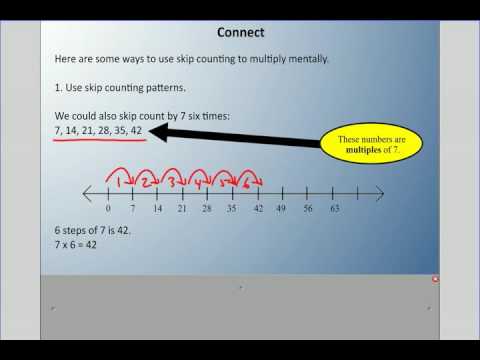 Mr. Hardy Teaches: Gr 4 Math - Unit 3-Lesson 2: Using Skip Counting to Multiply