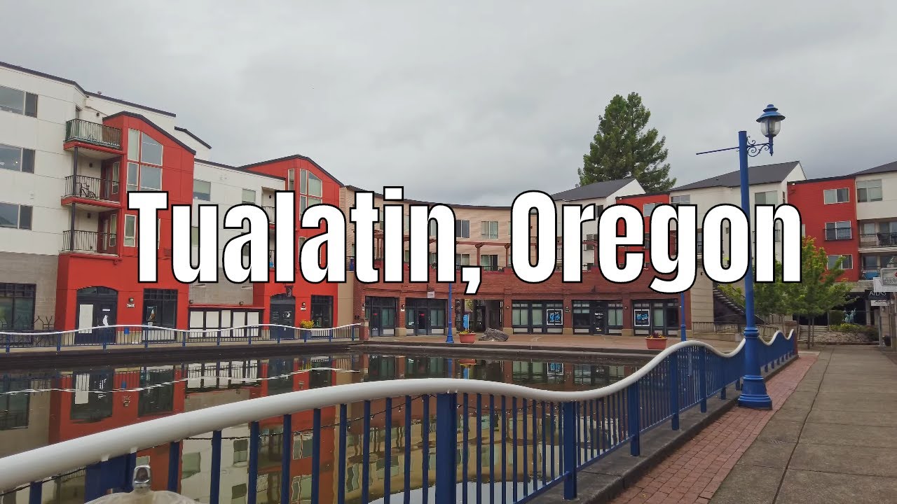 Tualatin, Oregon 2020 4k Walking Tour