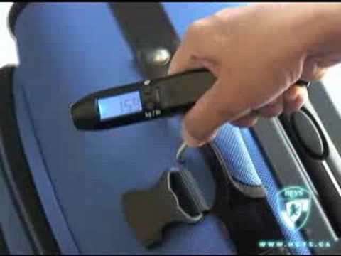 Heys Luggage - xScale - World's Smallest Portable Luggage Scale