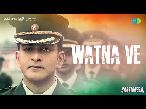 Poster  Watna Ve Lyrics – Sarzameen 