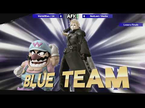 Smash 4 Doubles - Vermillion & C4 vs NotLast & Ducks - Losers Finals