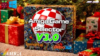 Amiga Game Selector Latest V3.0 2025 - Stress Free Setup! #amiga #commodoreamiga #ags