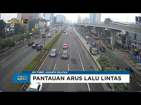 NTMC POLRI - PANTAUAN ARUS LALU LINTAS SIANG 25/08/2025