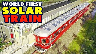 World's First Solar Powered Train - Byron Bay Australia