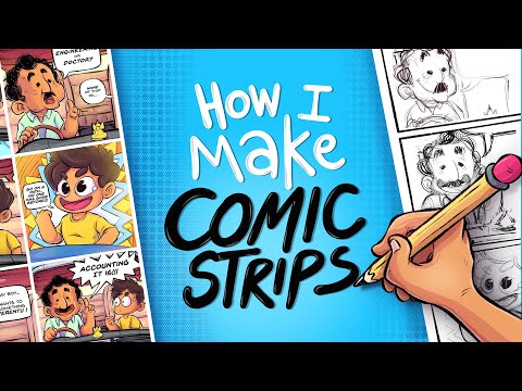 How I make my COMIC STRIPS