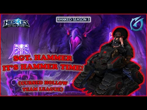 Grubby | Heroes of the Storm | Sgt. Hammer - It's Hammer Time! - HL S3 - Cursed Hollow