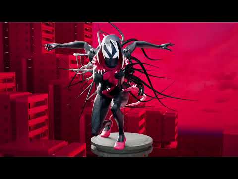 Spider-gwen venom animation. (Gwenom)