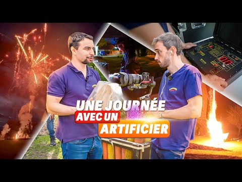 Une journée avec un artificier