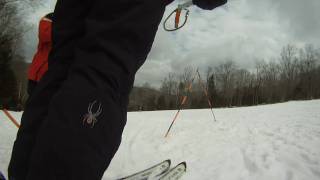 preview picture of video '2011 Western MA Region Ski Patrol Competition, Berkshire East, Toboggan Relay'