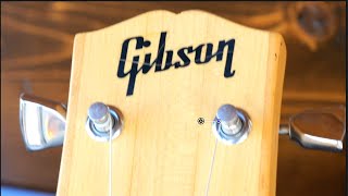 Video thumbnail for The “RARE” Bolt-On Neck Gibson | 1974 Gibson L6 Midnight Special Burgundy Sparkle Glitter by The Trogly's Guitar Show